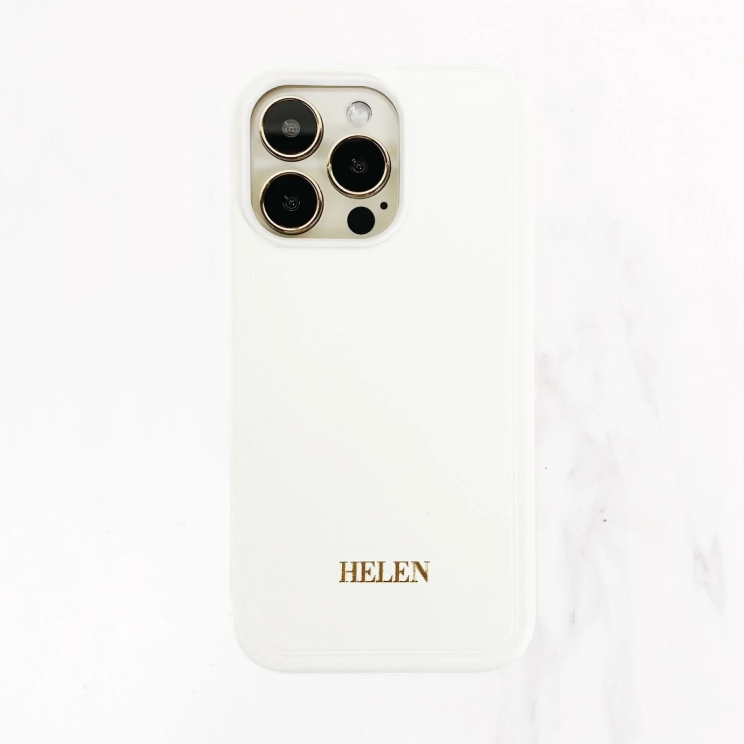 iPhone 13 Series Designer Case - White — Valerie Constance
